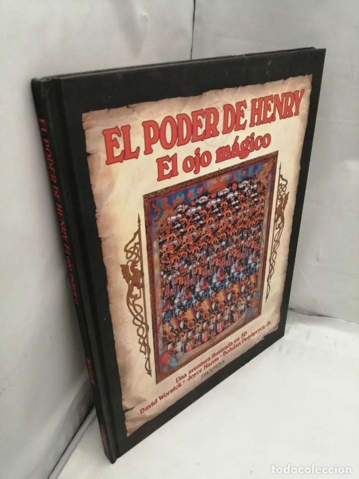 Libros de segunda mano: EL PODER DE HENRY. EL OJO M&Aacute;GICO. UNA AVENTURA ILUSTRADA EN 3D (PRIMERA EDICI&Oacute;N) - Foto 9