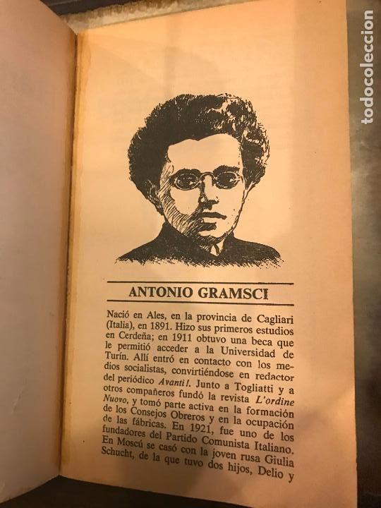 Libros de segunda mano: El &aacute;rbol del erizo. Antonio Gramsci. - Foto 3