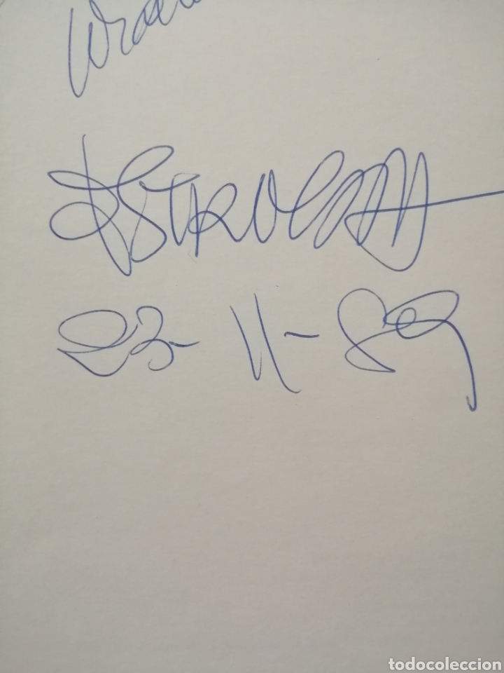 Libros de segunda mano: Oscar Estruga escultor. Libro firmado y dedicado por el artista.
