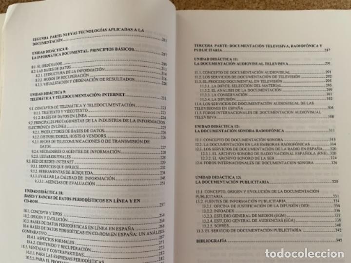 Libros de segunda mano: Curso de Documentaci&oacute;n informativa (Bols 18) - Foto 5
