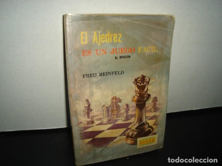 Libros de segunda mano: 4- EL AJEDREZ ES UN JUEGO F&Aacute;CIL - FRED REINFELD - Foto 1