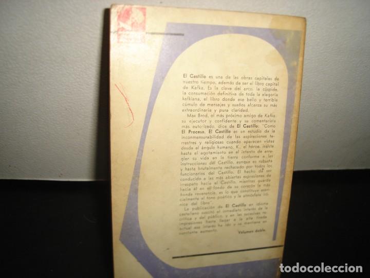Libros de segunda mano: 4- FRANZ KAFKA - EL CASTILLO - 1967 - Foto 3