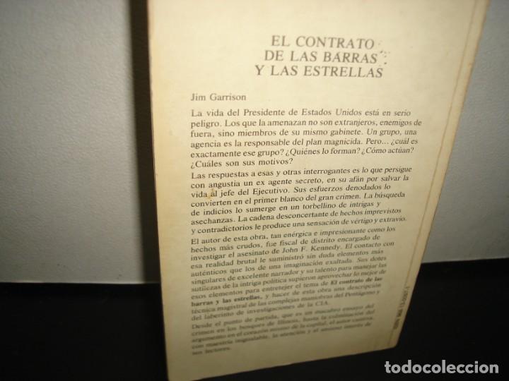 Libros de segunda mano: 4- EL CONTRATO DE LAS BARRAS Y LAS ESTRELLAS - JIM GARRISON - Foto 3