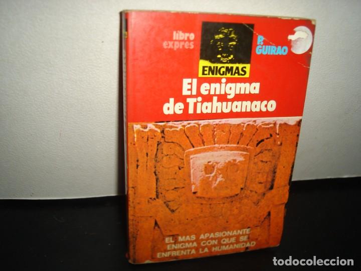 Libros de segunda mano: 4- EL ENIGMA DE TIAHUANACO - P. GUIRAO - Foto 1