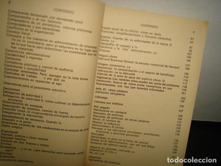 Libros de segunda mano: 4- M&Aacute;S ARRIBA EN LA ORGANIZACI&Oacute;N - ROBERT TOWNSEND - Foto 5