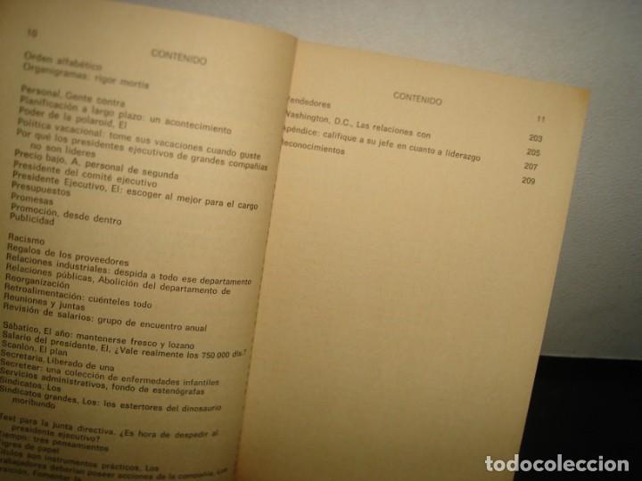 Libros de segunda mano: 4- M&Aacute;S ARRIBA EN LA ORGANIZACI&Oacute;N - ROBERT TOWNSEND - Foto 6