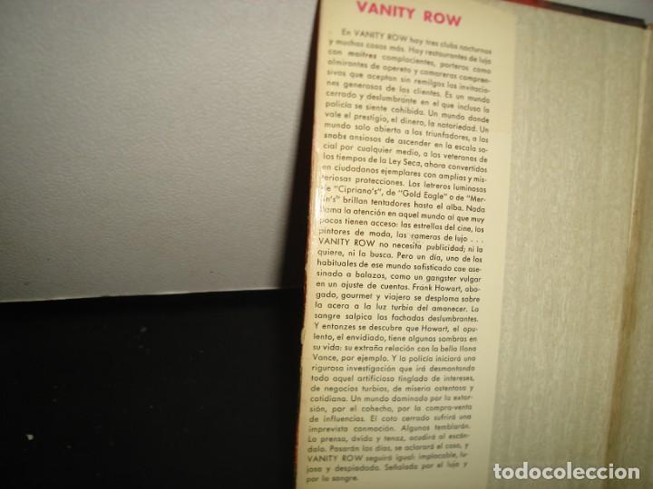 Libros de segunda mano: 4- VANITY ROW - W. R. BURNETT - Foto 3