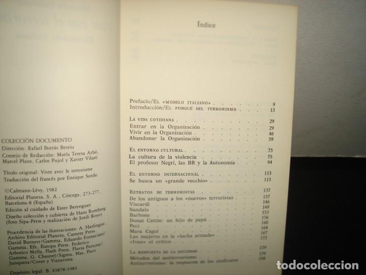 Libros de segunda mano: 4- VIVIR CON EL TERRORISMO - MARCELLE PADOVANI - Foto 4