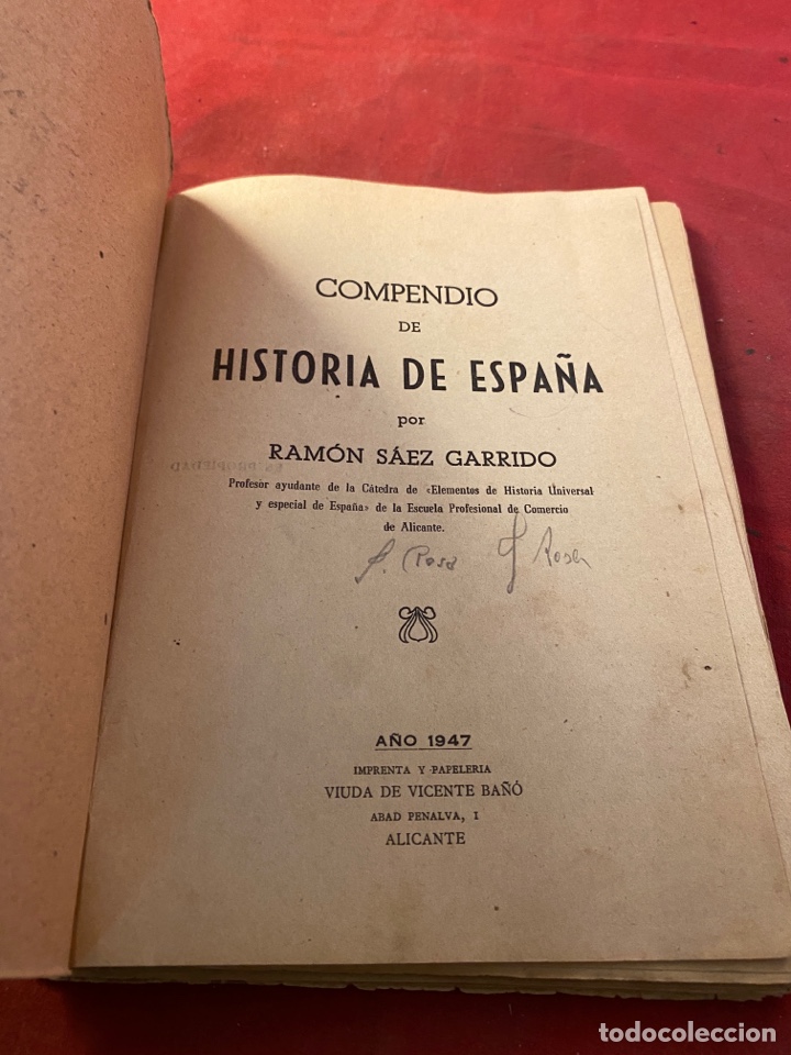 Libros de segunda mano: COMPENDIO DE HISTORIA DE ESPA&Ntilde;A 1947 - Foto 2