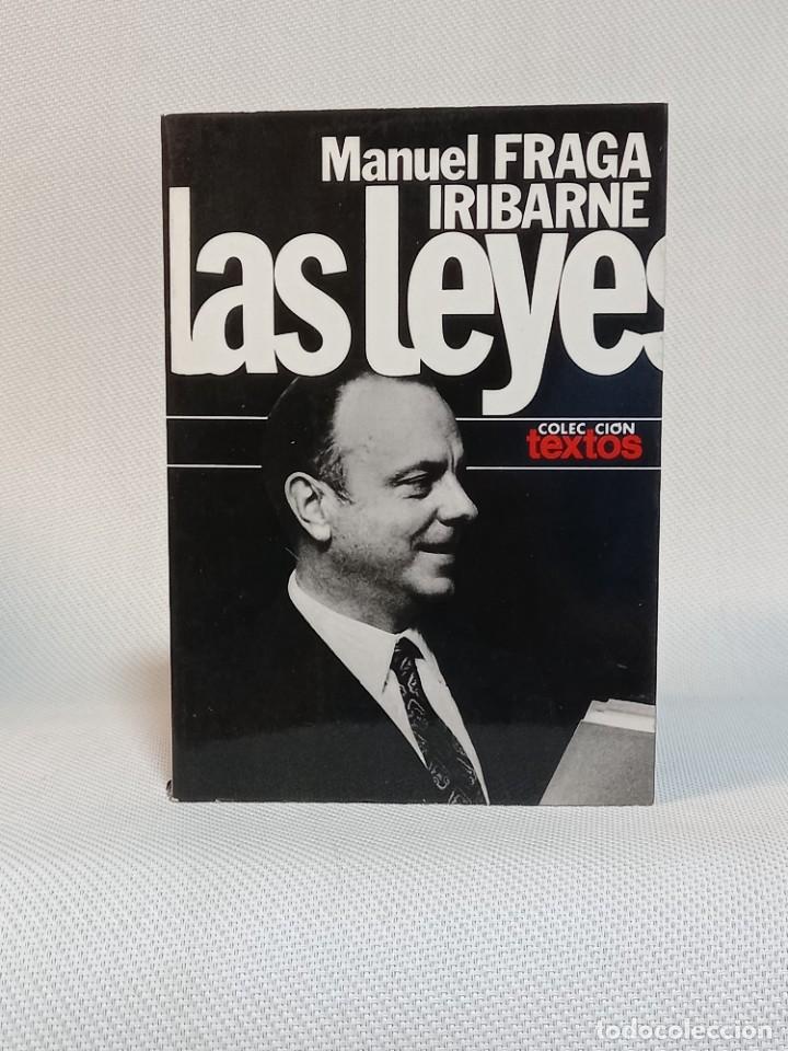 Libros de segunda mano: Las leyes. Manuel Fraga Iribarne. Planeta. 1975 - Foto 1