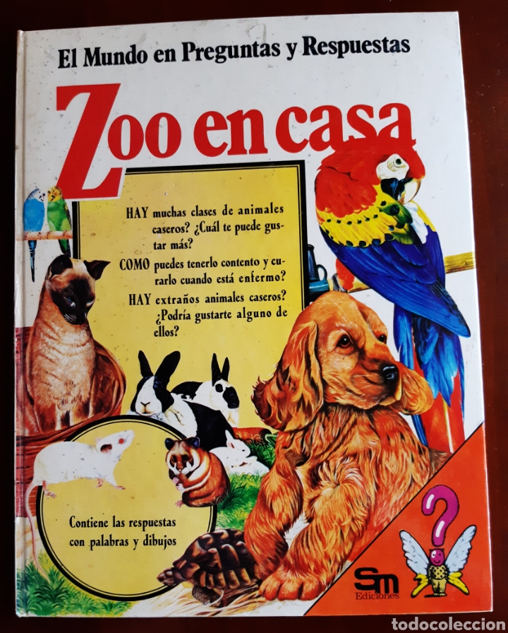 Libros de segunda mano: Zoo en casa. SM Ediciones. - Foto 1