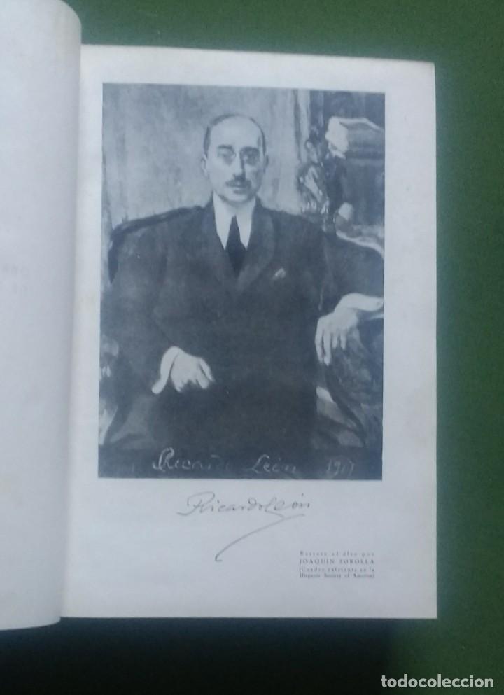 Libros de segunda mano: OBRAS COMPLETAS DE RICARDO LE&Oacute;N - BIBLIOTECA NUEVA 1944 - Foto 3
