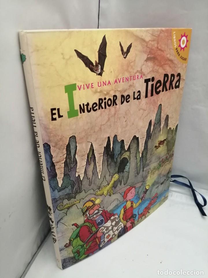 Libros de segunda mano: VIVE UNA AVENTURA: EL INTERIOR DE LA TIERRA (LIBRO POP UP) - Foto 3
