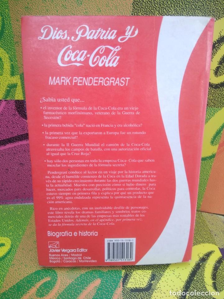 Libros de segunda mano: Libro Dios Patria y Coca Cola, Mark Pendergrast - Foto 3