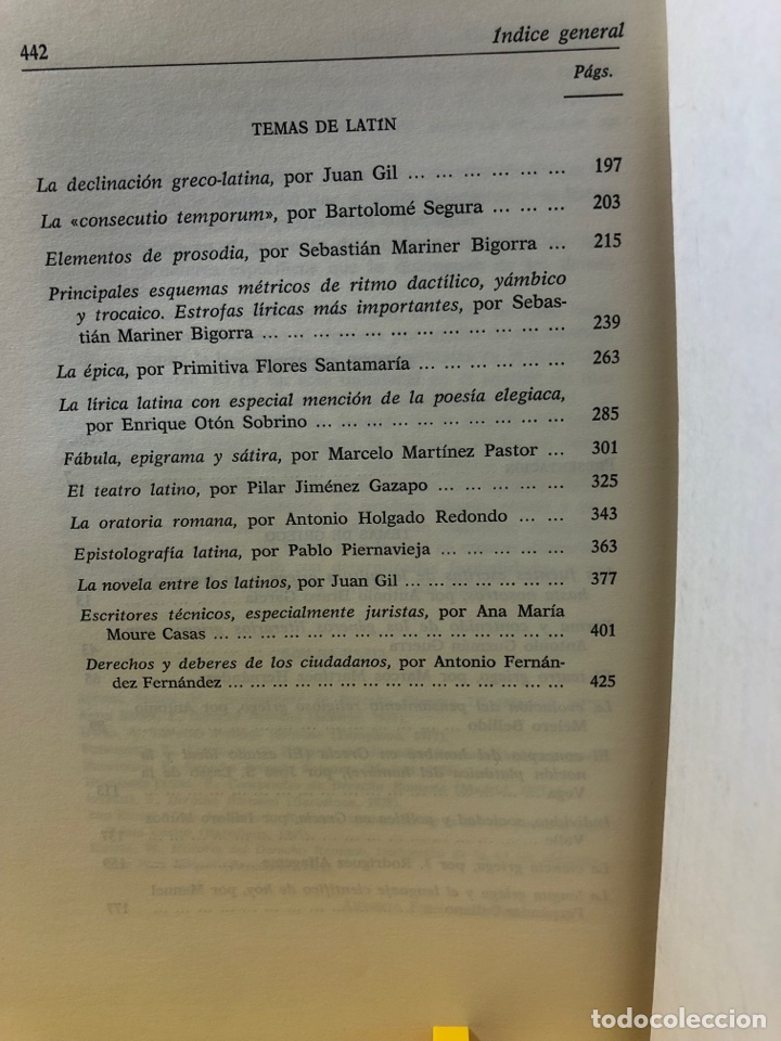 Libros de segunda mano: TEMAS DE COU ● LATIN Y GRIEGO ● ● GREDOS ● KB0673 ⭕️ - Foto 5