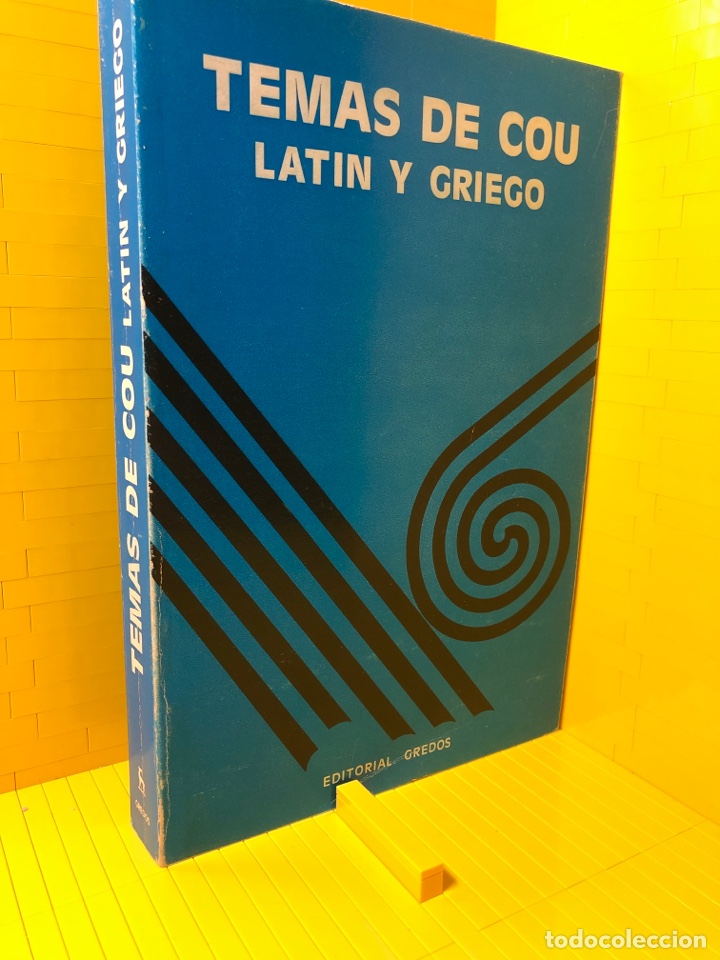 Libros de segunda mano: TEMAS DE COU ● LATIN Y GRIEGO ● ● GREDOS ● KB0673 ⭕️ - Foto 1