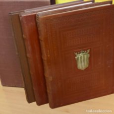 Libros de segunda mano: PRECIOSO LIBRO FACSIMIL LLIBRE DELS FURS 3 TOMOS EDICION NUMERADA