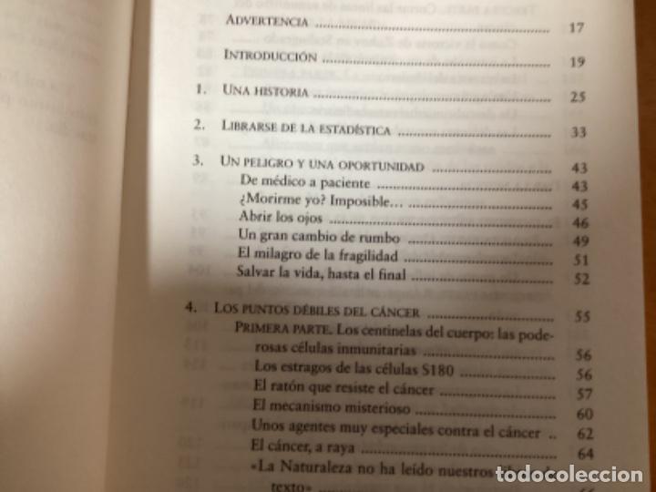 Libros de segunda mano: David Servan-Schreiber: Antic&aacute;ncer: Una nueva forma de vida - Foto 4