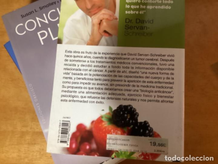 Libros de segunda mano: David Servan-Schreiber: Antic&aacute;ncer: Una nueva forma de vida - Foto 6