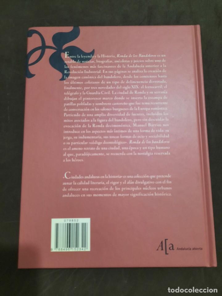 Libros de segunda mano: E1B1 RONDA DE LOS BANDOLEROS - MANUEL BARRIOS - Foto 2