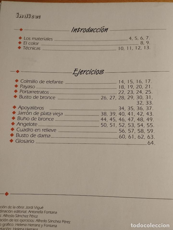 Libros de segunda mano: DECORAR ESCAYOLA (ALFREDO S&Aacute;NCHEZ P&Eacute;REZ) PARRAM&Oacute;N - Foto 3