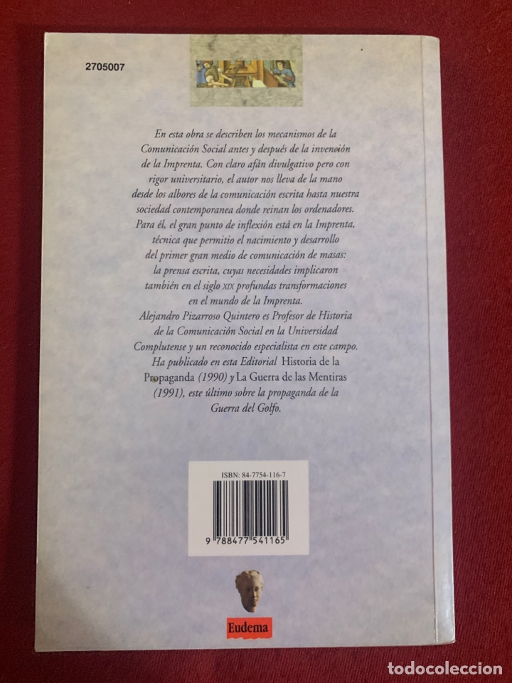 Libros de segunda mano: Informaci&oacute;n y poder. El mundo despu&eacute;s de la imprenta. Alejandro Pizarroso Quintero. - Foto 2