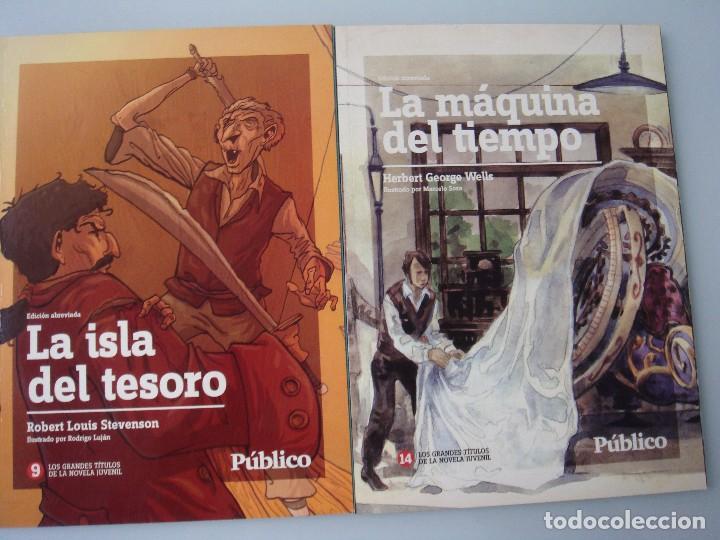 Libros de segunda mano: LA ISLA DEL TESORO - LA MAQUINA DE TIEMPO - Foto 1