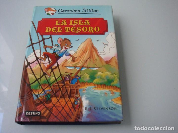 Libros de segunda mano: GERONIMO STILTON LA ISLA DEL TESORO - Foto 1
