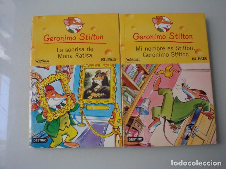 Libros de segunda mano: GERONIMO STILTON 2 VOLONUMENES - Foto 1