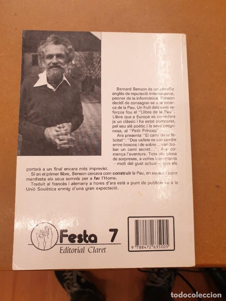 Libros de segunda mano: El cami de la felicitat per Bernard Benson - Foto 2