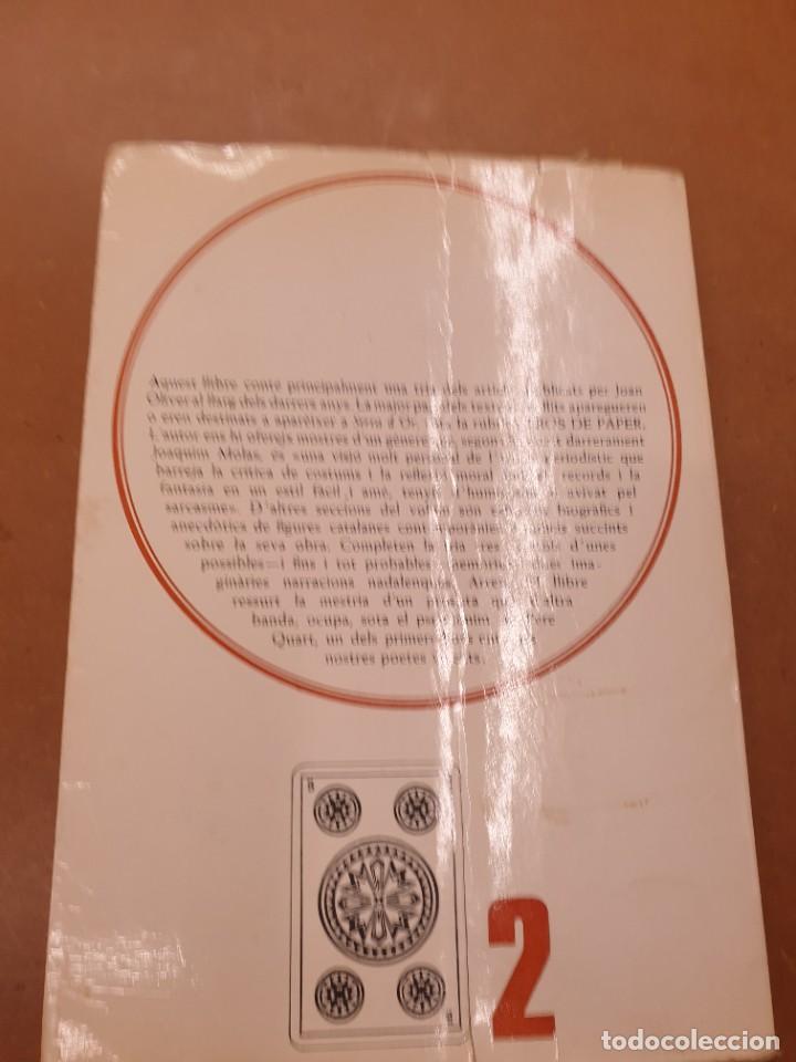 Libros de segunda mano: Tros de paper per Joan Oliver - Foto 2