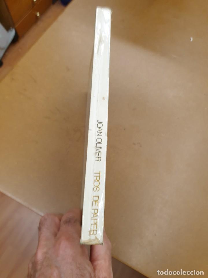 Libros de segunda mano: Tros de paper per Joan Oliver - Foto 3