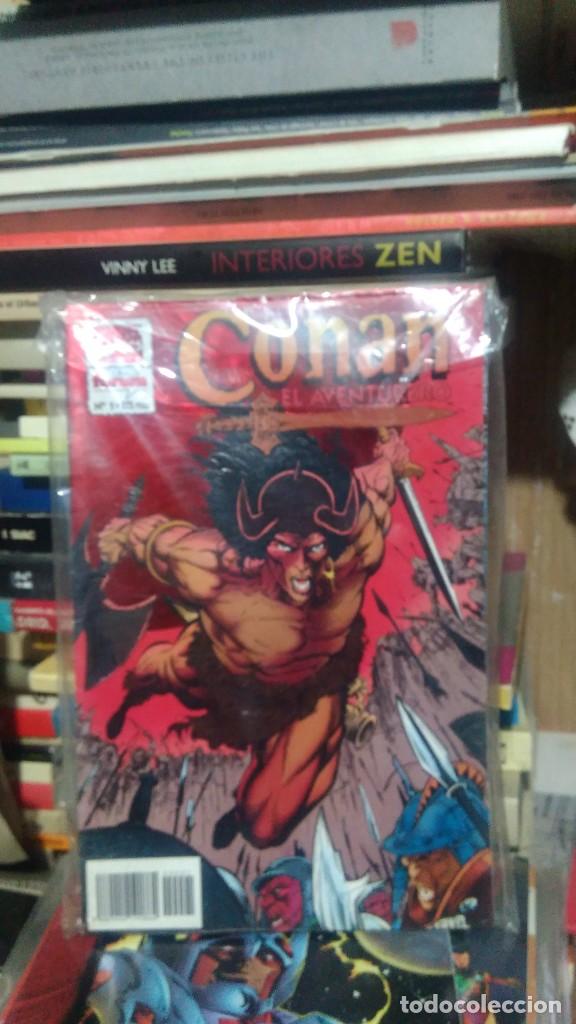 Libros de segunda mano: CONAN, EL AVENTURERO, MARVEL COMICS, COMICS FORUM, 1-7 - Foto 1