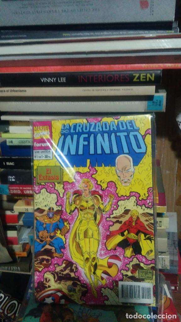 Libros de segunda mano: LA CRUZADA DEL INFINITO, MARVEL COMICS, COMICS FORUM, 9-11 - Foto 1