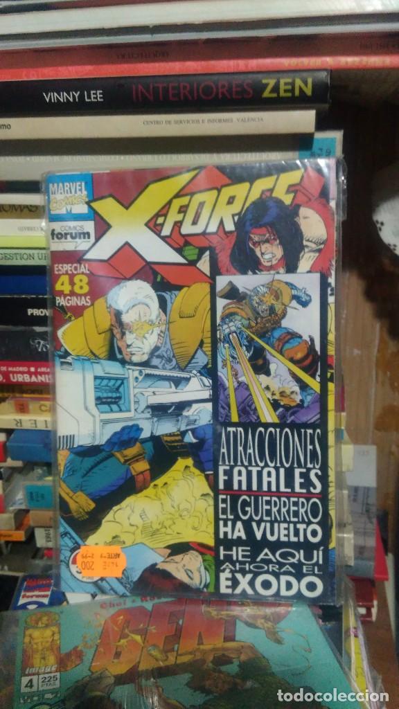Libros de segunda mano: X-FORCE, MARVEL COMICS, COMICS FORUM, N. 25 Y 76 - Foto 1