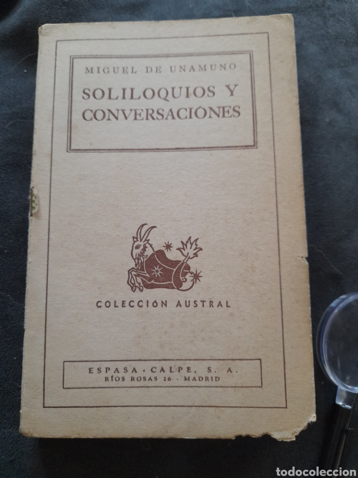 Libros de segunda mano: Soliloquios y conversaciones. Miguel de Unamuno - Foto 1