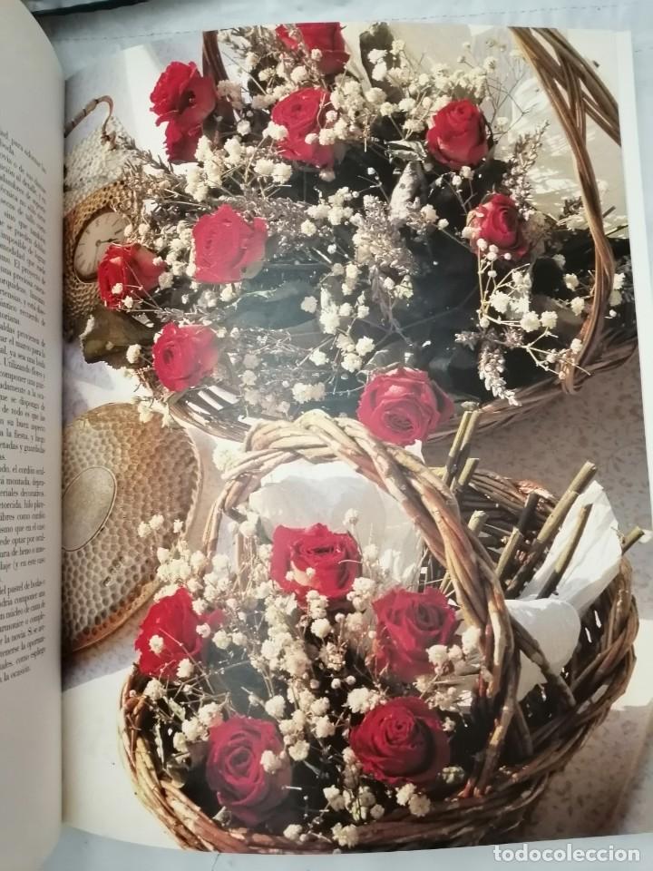 Libros de segunda mano: FLORES SECAS PASO A PASO: M&Aacute;S DE 30 PROYECTOS - Foto 6