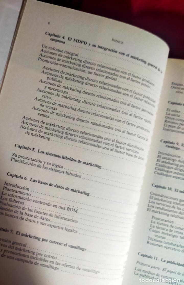Libros de segunda mano: EL MARKETING DIRECTO. L. CORRONS.. EDICIONES DEUSTO,S.A. - Foto 3