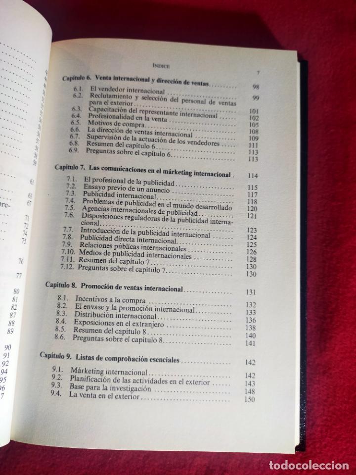 Libros de segunda mano: MANUAL DE MARKETING INTERNACIONAL. J. STAPLETON - EDICIONES DEUSTO,S.A. - Foto 4