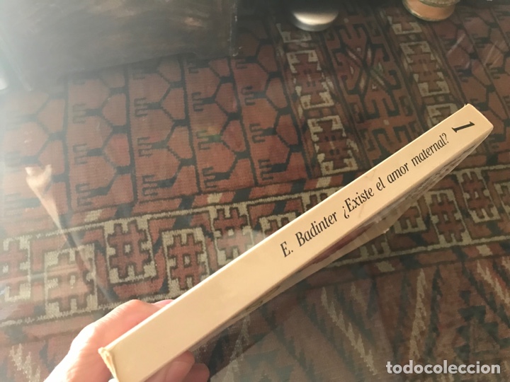 Libros de segunda mano: &iquest; Existe el amor maternal ? E. Badinter. Paid&oacute;s. Muy dif&iacute;cil y buscado - Foto 2