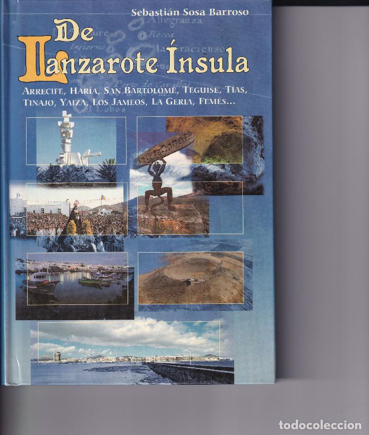 Libros de segunda mano: DE LANZAROTE INSULA - CANARIAS - Foto 1