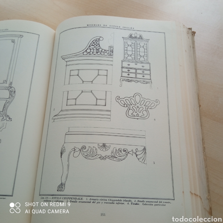 Libros de segunda mano: Muebles de estilo ingl&eacute;s editorial g, Gili 1971 - Foto 4