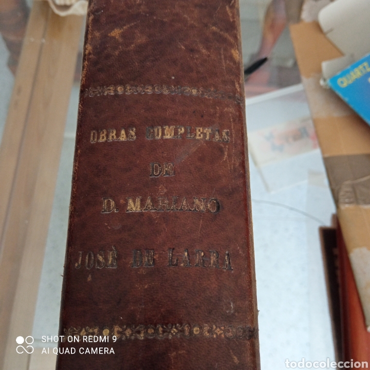 Libros de segunda mano: Obras completas de d. Mariano Jos&eacute; de Larra 1886 - Foto 1