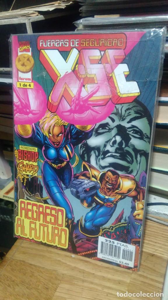 Libros de segunda mano: FUERZAS DE SEGURIDAD, X-S-E, MARVEL COMICS, FORUM , N. 1-2-3-4 - Foto 1