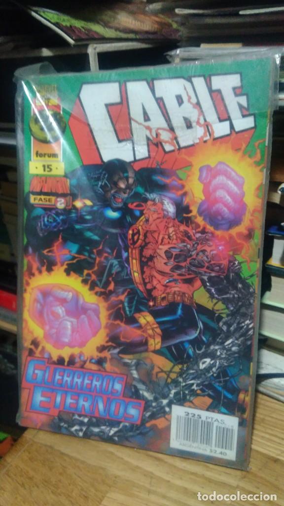 Libros de segunda mano: CABLE, MARVEL COMICS, FORUM, 15, GUERREROS ETERNOS - Foto 1