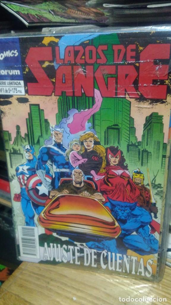 Libros de segunda mano: LAZOS DE SANGRE, MARVEL COMICS, COMICS FORUM, N. 1-2-3-4-5 - Foto 1