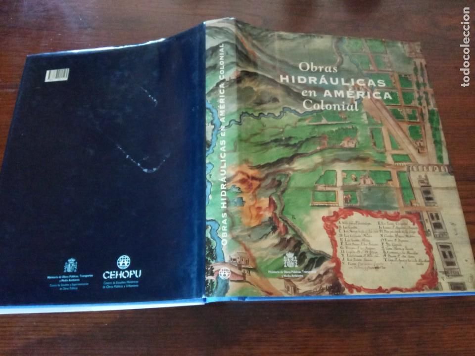 Libros de segunda mano: Obras hidr&aacute;ulicas en Am&eacute;rica Colonial. - Foto 2