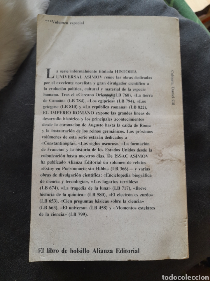 Libros de segunda mano: El imperio romano. Isaac Asimov - Foto 2