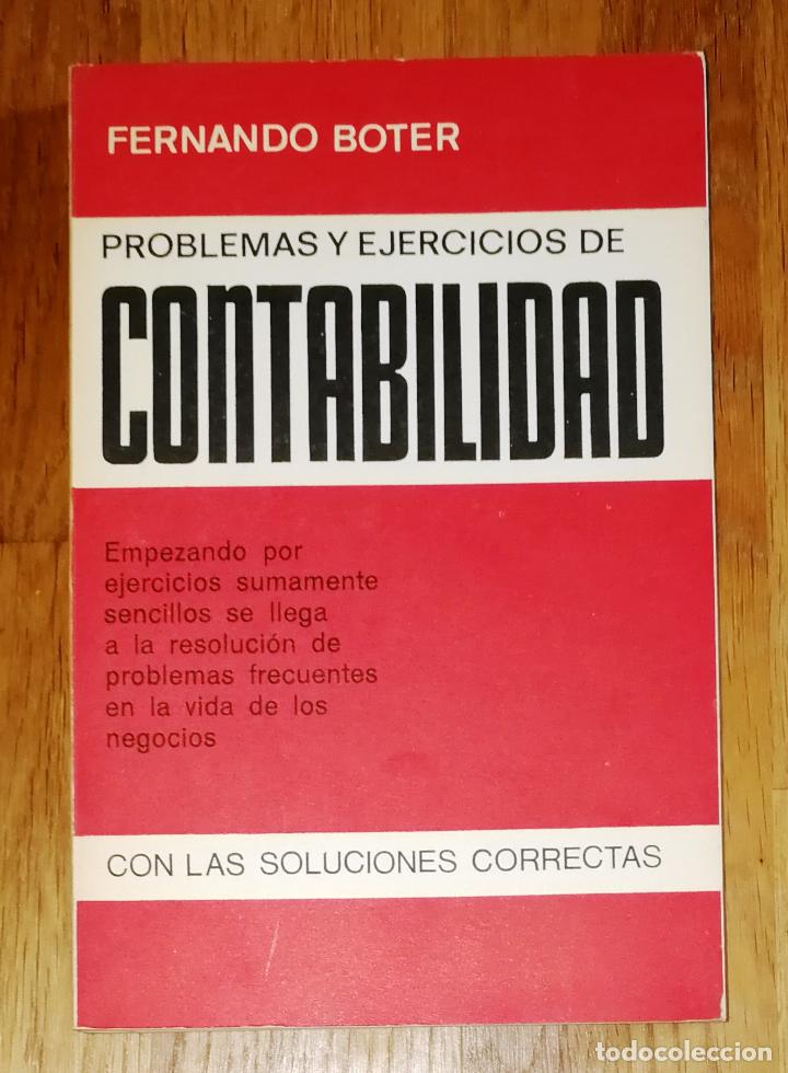 Libros de segunda mano: BOTER, Fernando. Problemas y ejercicios de Contabilidad. - Juventud, 1969 - Foto 1