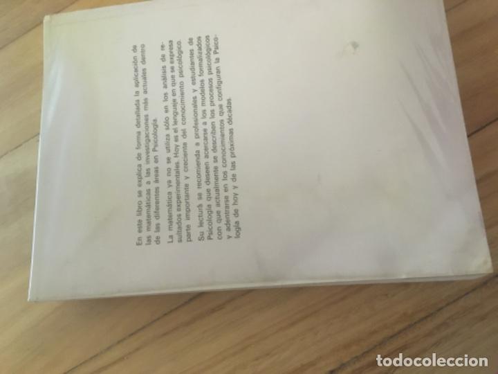 Libros de segunda mano: Fundamentos de psicolog&iacute;a matem&aacute;tica, Luis J&aacute;&ntilde;ez Escalada, ed. Pir&aacute;mide - Foto 6